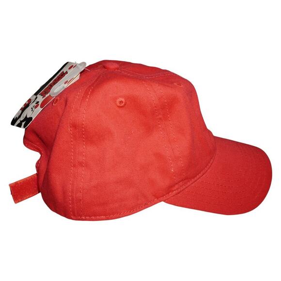 Disney Mickey Mouse Red Baseball Cap | Adjustable Strapback | NWT - Picture 4 of 6